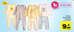 Carrefour Pelele o pijama bebé licencias oferta