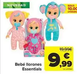 Carrefour Bebé llorones essentials oferta