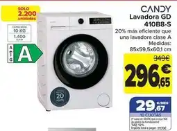 Carrefour Candy - lavadora gd 410b8-s oferta