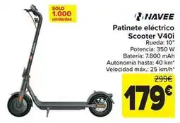 Carrefour Navee - patinete eléctrico scooter v40i oferta