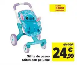 Carrefour Sillita de paseo stitch con peluche oferta