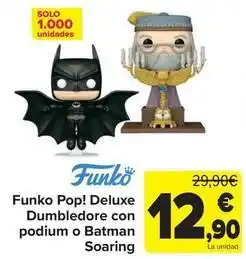 Carrefour Funko - pop! deluxe dumbledore con podium o batman soaring oferta