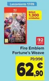 Carrefour Nintendo - fire emblem fortune’s weave oferta