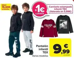 Carrefour Tex - pantalón infantil oferta