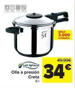 Carrefour San ignacio - olla a presión creta oferta