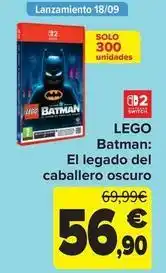 Carrefour Nintendo - lego batman el legado del caballero oscuro oferta