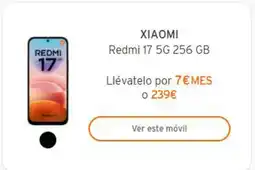 Simyo Xiaomi - redmi 17 5g oferta