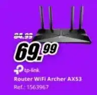 MediaMarkt Router wifi archer ax53 oferta