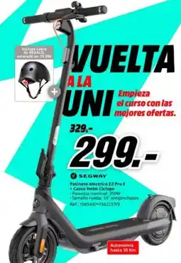 MediaMarkt Segway - patinete electrico 12 pro & chocolate oferta
