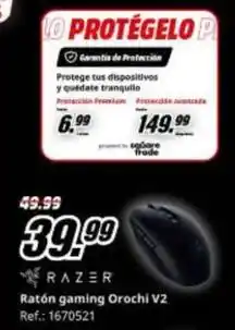 MediaMarkt Premium - ratón gaming orochi v2 oferta