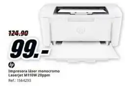 MediaMarkt Hp - impresora láser monocromo laserjet m110w oferta