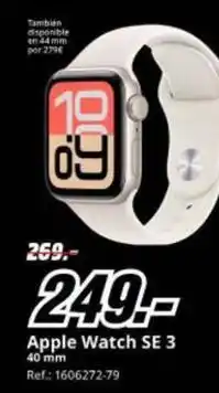 MediaMarkt Apple - watch se 3 oferta