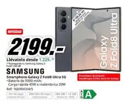 MediaMarkt Samsung - smartphone galaxy z fold8 ultra 5g oferta
