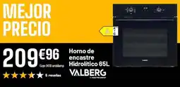 Electro Depot Horno de encastre hidrolificio 65l oferta