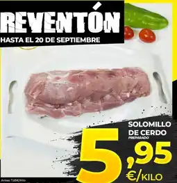 5 Océanos Solomillo de cerdo oferta