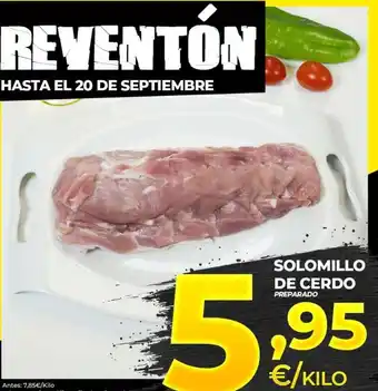Solomillo de cerdo
