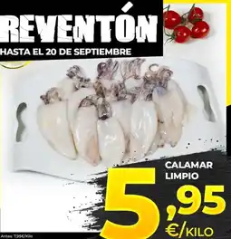 5 Océanos Calamar limpio oferta