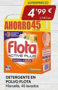 Minymas Flota - detergente en polvo marsella oferta