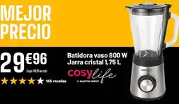 Electro Depot Cristal - batidora vaso 800 w jarra 1.75 l oferta