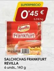 Minymas Revilla - salchichas frankfurt oferta