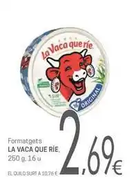 Valvi Supermercats La vaca que ríe - formatgets oferta