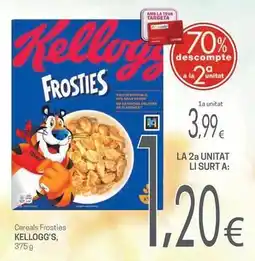 Valvi Supermercats Kellogg's - cereals frosties oferta