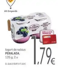 Valvi Supermercats Natura - iogurt de nabius oferta