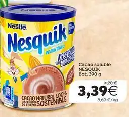 Supermercados Aquí Nesquik - cacao soluble oferta