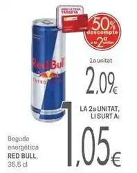 Valvi Supermercats Red bull - beguda energetica oferta