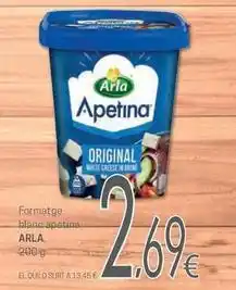 Valvi Supermercats Arla - formatge blanc-apetina oferta