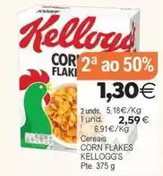 Supermercados Aquí Kellogg's - cereais corn flakes oferta