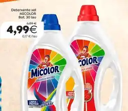 Supermercados Aquí Micolor - deterxente xel oferta