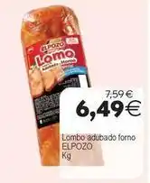 Supermercados Aquí Elpozo - lombo adubado forno oferta