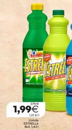Supermercados Aquí Estrella - lixivia oferta