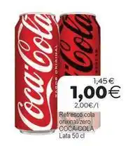 Supermercados Aquí Coca-cola - refresco cola orixinal/zero oferta