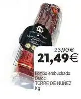 Supermercados Aquí Torre de núñez - lombo embuchado duroc oferta