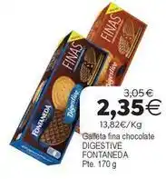 Supermercados Aquí Galleta fina chocolate oferta