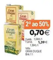 Supermercados Aquí Gran duque - viño oferta