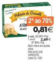Supermercados Aquí Palacio de oriente - atún claro en aceite oliva oferta