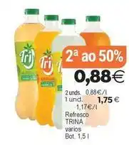 Supermercados Aquí Trina - refresco oferta