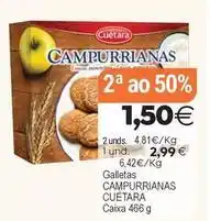 Supermercados Aquí Cuétara - galletas oferta