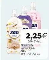 Supermercados Aquí Suavizante concentrado oferta