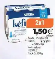 Supermercados Aquí Nestlé - kefir natural oferta
