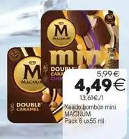 Supermercados Aquí Magnum - xeado bombon mini oferta