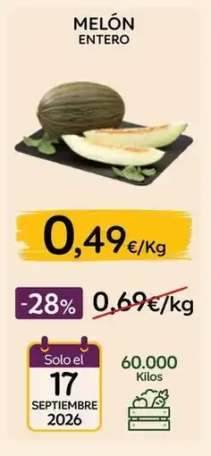 AhorraMas Solo - melón entero oferta