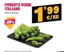 AhorraMas Italiamo - pimiento verde italiano oferta