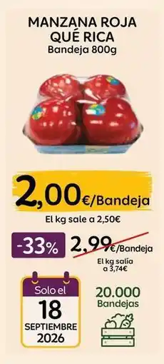AhorraMas Solo - manzana roja que rica oferta