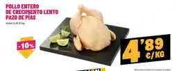 AhorraMas Pazo de usía - pollo entero de crecimiento lento oferta