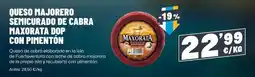 AhorraMas Maxorata - queso majorero semicurado de cabra maxorata dop con pimiento oferta