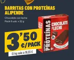 AhorraMas Alipende - barritas con proteinas oferta